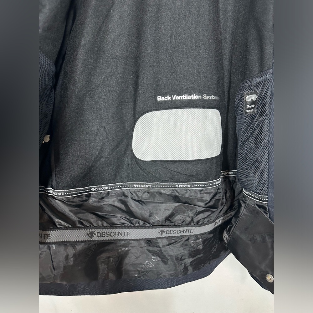 #2640 DESCENTE ION BODIES Hooded Insulated Ski Jacket Men Size EU 52 / US L - Picture 9 of 16
